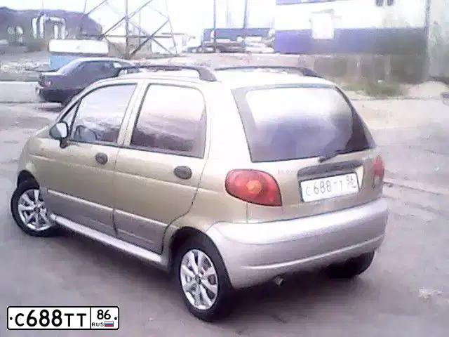 Фото автомобиля DAEWOO MATIZ, 2010 — госномер С688ТТ43. Цвет: ПЕСОЧНО-БЕЖЕВЫЙ