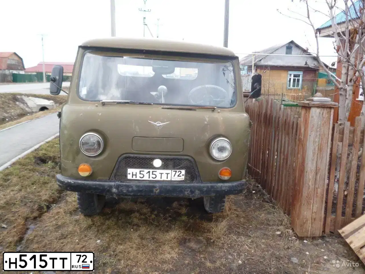 Фото автомобиля UAZ 3303, 1989 — госномер Н515ТТ72. Цвет: ЗЕЛЕНЫЙ