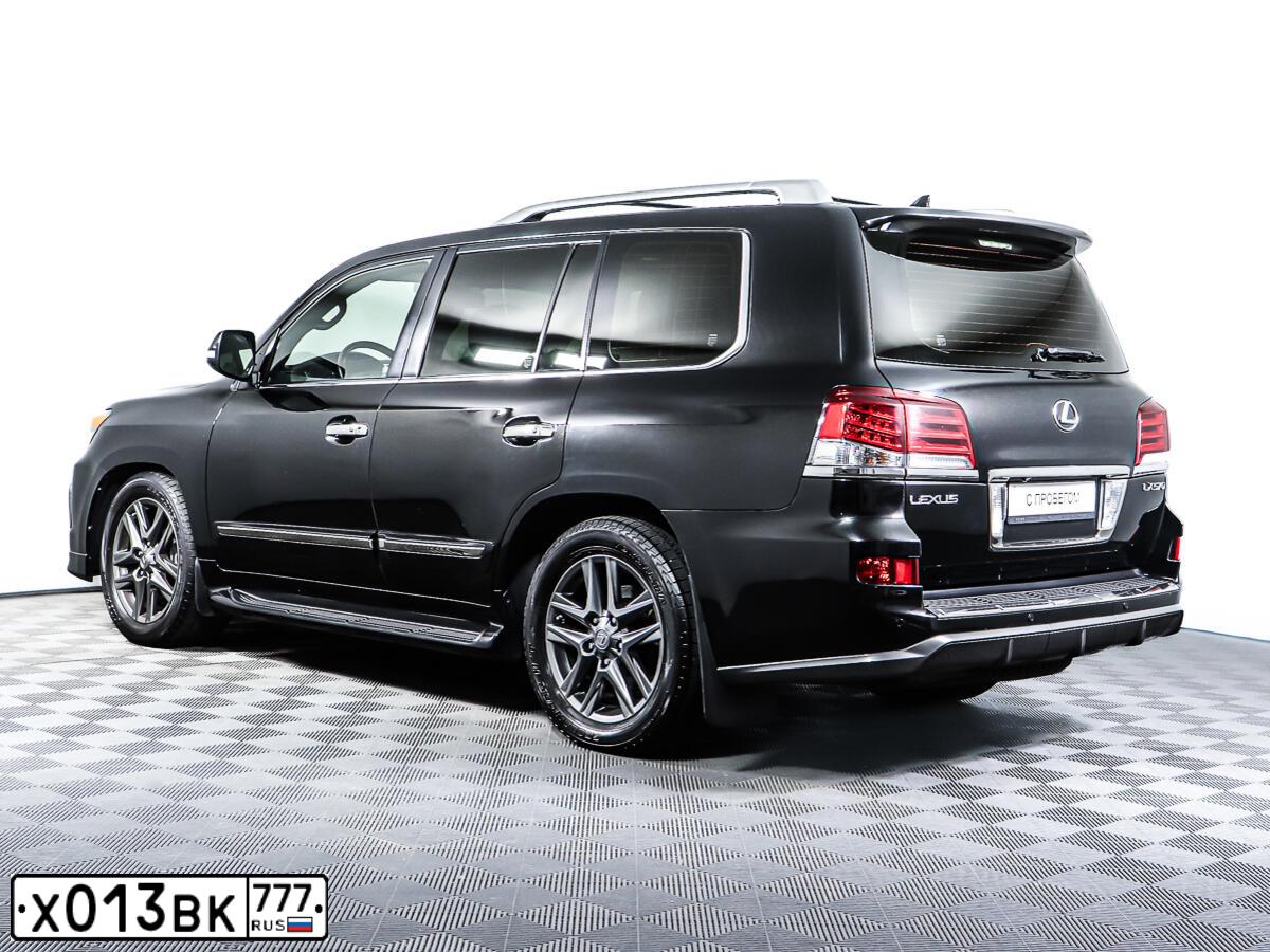 Фото автомобиля LEXUS LX, 2014 — госномер Х013ВК777. Цвет: ЧЕРНЫЙ
