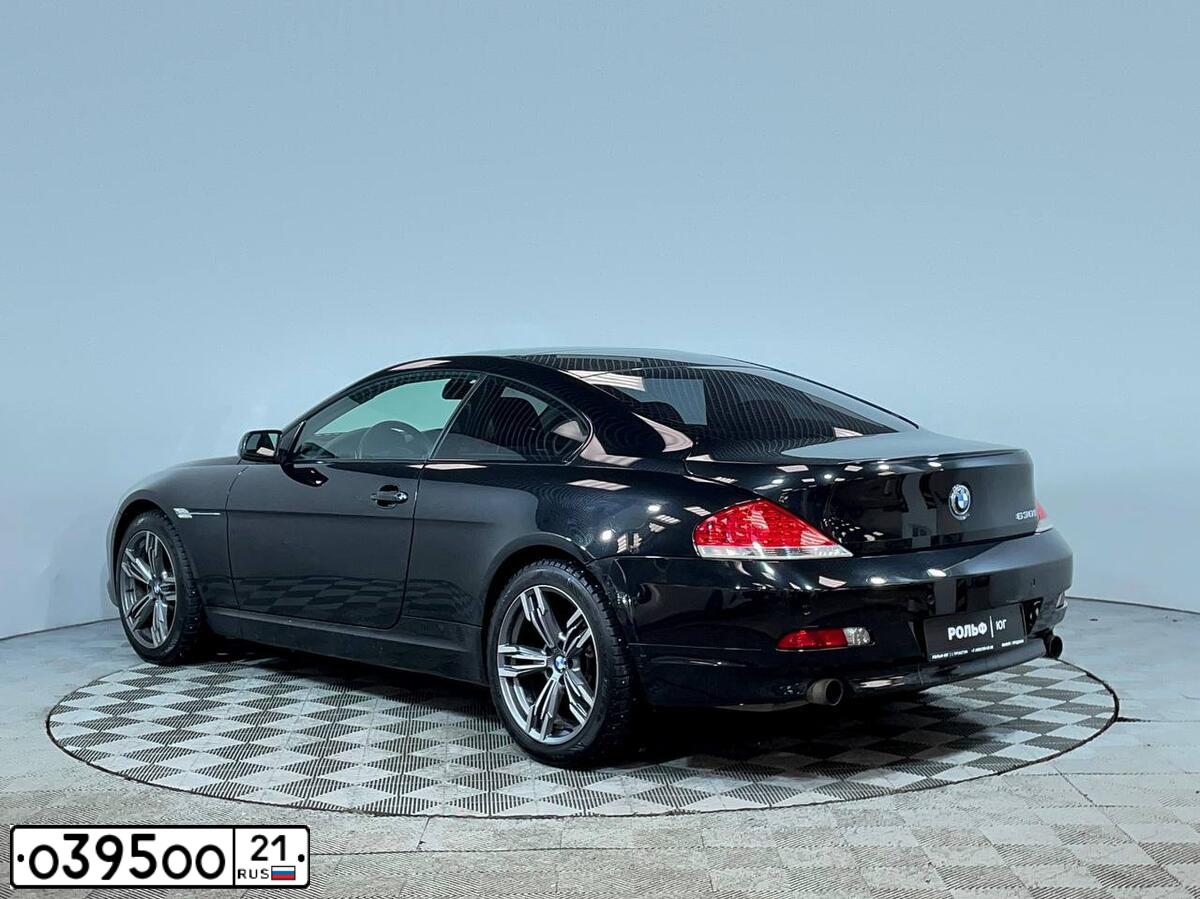 Фото автомобиля BMW 630I, 2007 — госномер С209УУ18