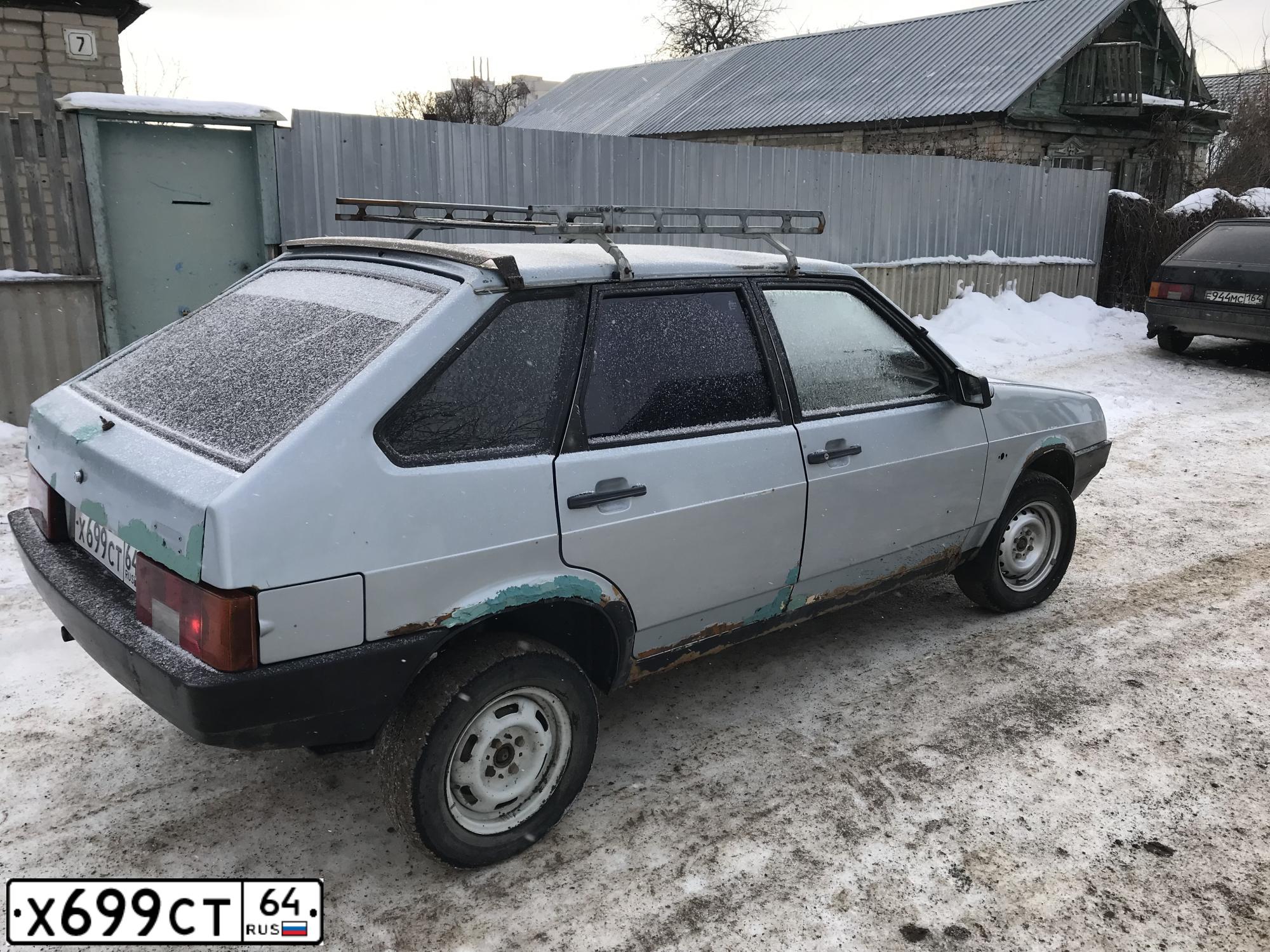 Фото автомобиля LADA 2109 SAMARA, 2001 — госномер М200АТ134. Цвет: ГОЛУБОЙ