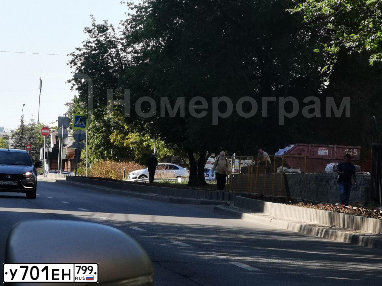 Фото автомобиля LADA VESTA, 2018 — госномер У701ЕН799. Цвет: Серый