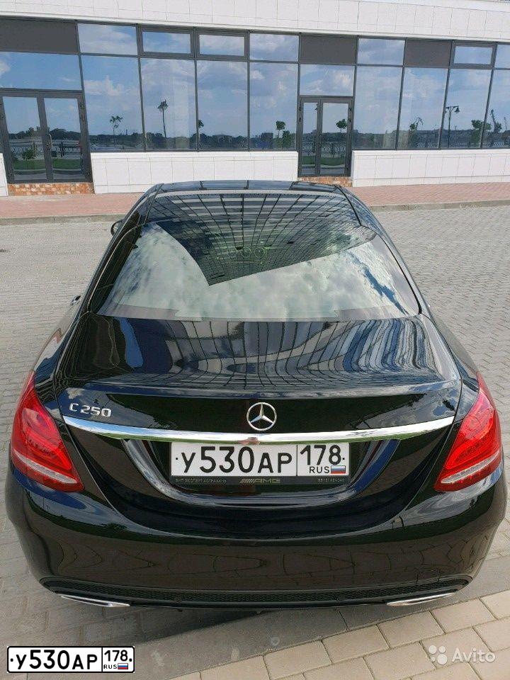 Фото автомобиля MERCEDES C-KLASSE, 2015 — госномер Н353ТТ05. Цвет: ЧЕРНЫЙ