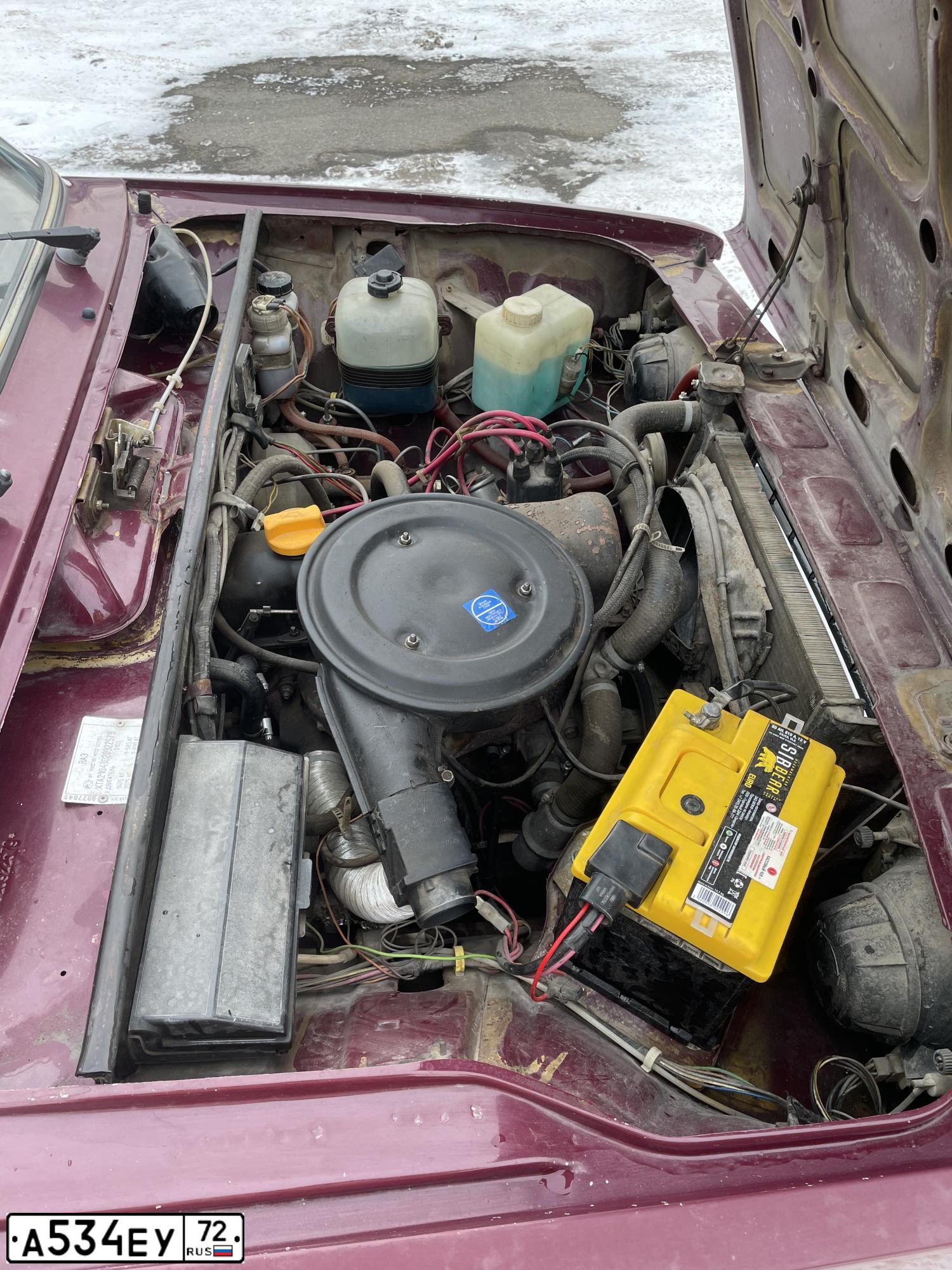 Фото автомобиля LADA 2104 LADA, 2002 — госномер А534ЕУ72. Цвет: ТЕМНО-КРАСНЫЙ