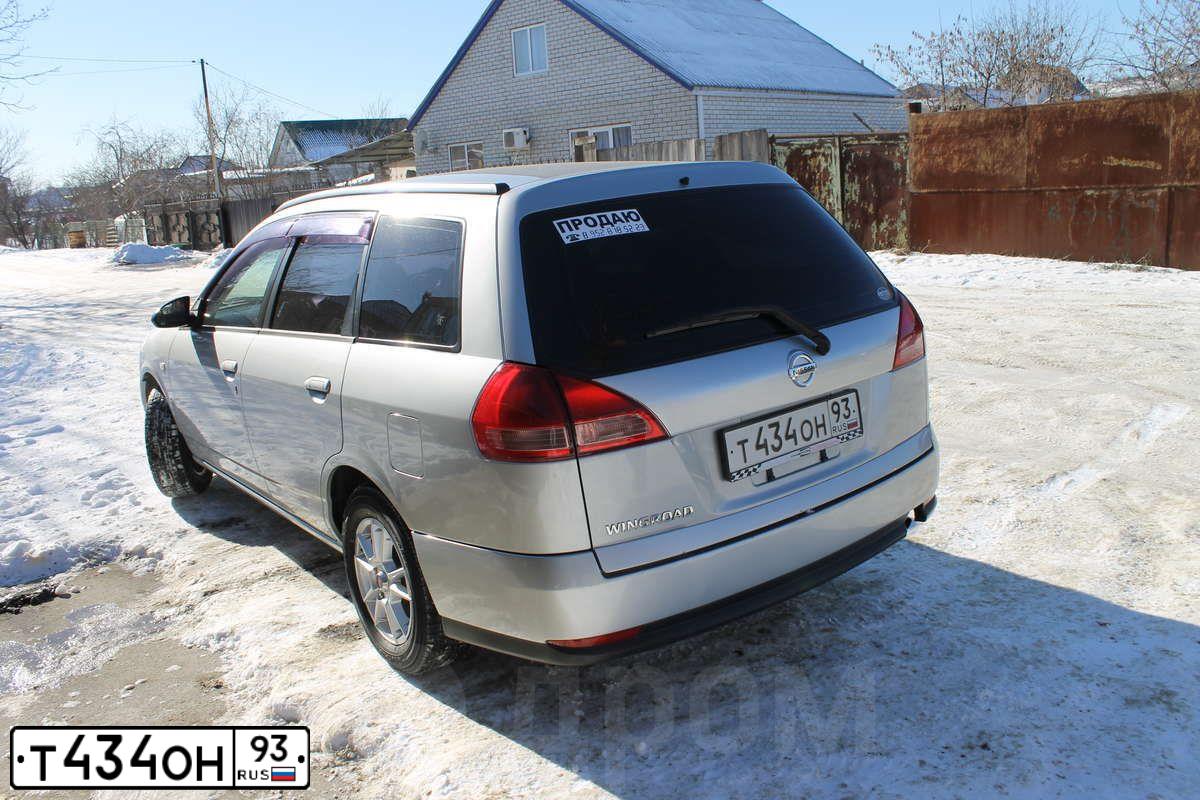 Фото автомобиля NISSAN WINGROAD, 2002 — госномер Т434ОН93