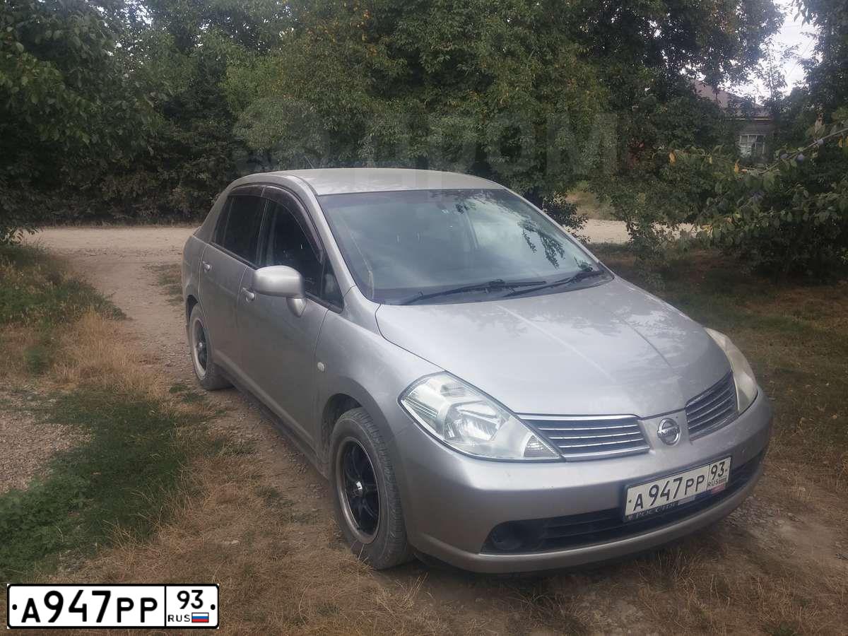 Фото автомобиля NISSAN TIIDA, 2005 — госномер У613ЕМ136