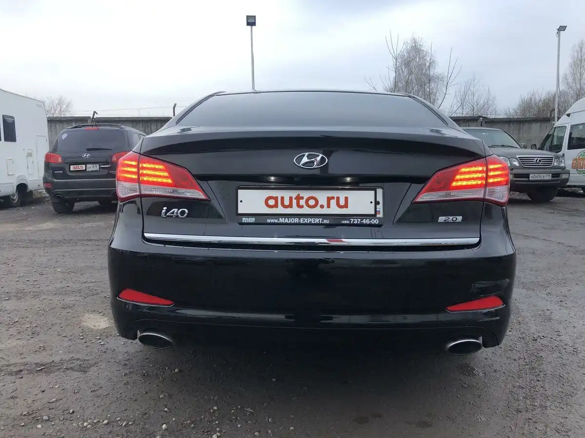 Фото автомобиля HYUNDAI I40, 2013 — госномер Т263КВ790. Цвет: ЧЕРНЫЙ