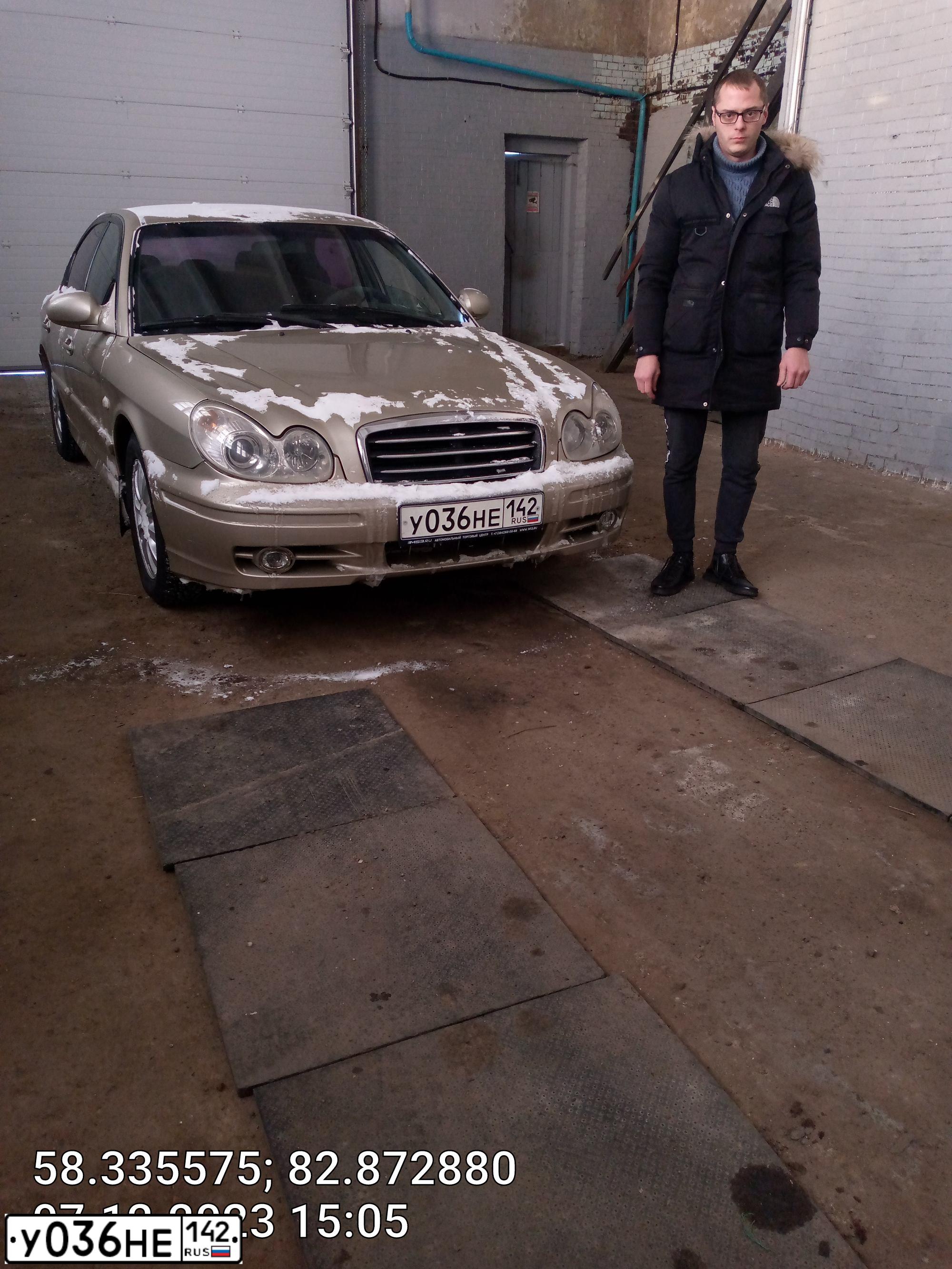 Фото автомобиля TAGAZ SONATA, 2004 — госномер Х248АО55. Цвет: БЕЖЕВЫЙ