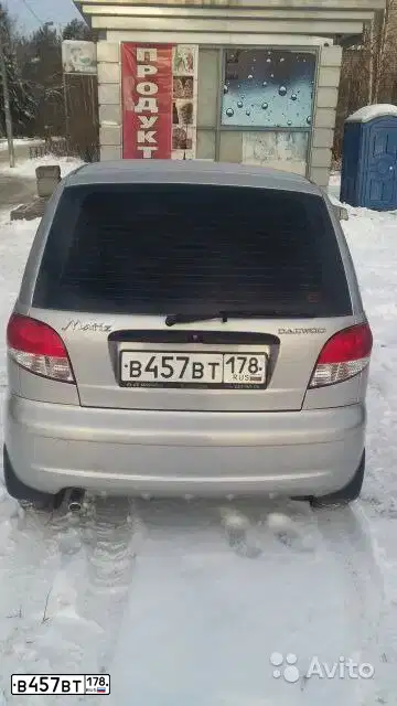 Фото автомобиля DAEWOO MATIZ, 2011 — госномер С169ОУ60. Цвет: СЕРЕБРИСТЫЙ