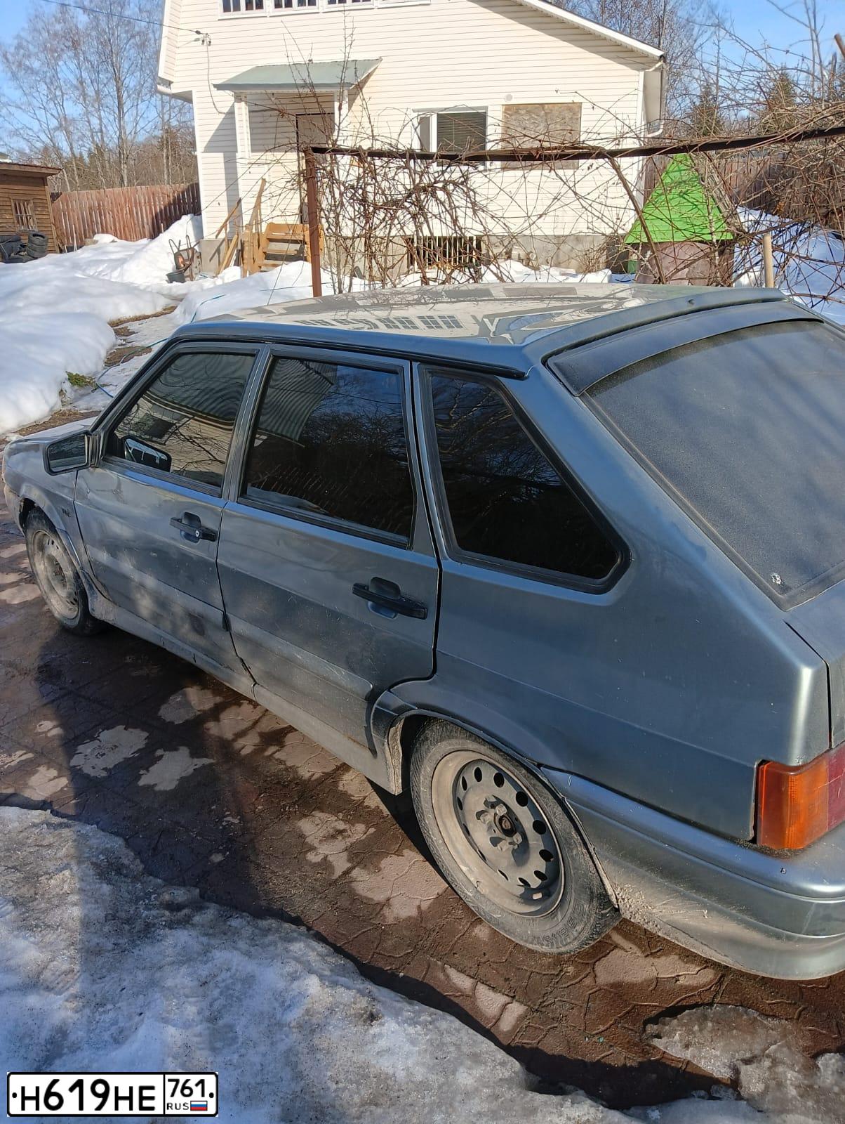 Фото автомобиля LADA 2114 SAMARA, 2010 — госномер Р950РК40. Цвет: СРЕДНИЙ СЕРО-ЗЕЛЕНЫЙ МЕТ