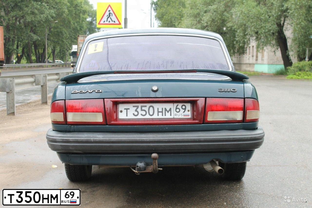 Фото автомобиля GAZ 3110 WOLGA, 1998 — госномер Т350НМ69. Цвет: МУРЕНА
