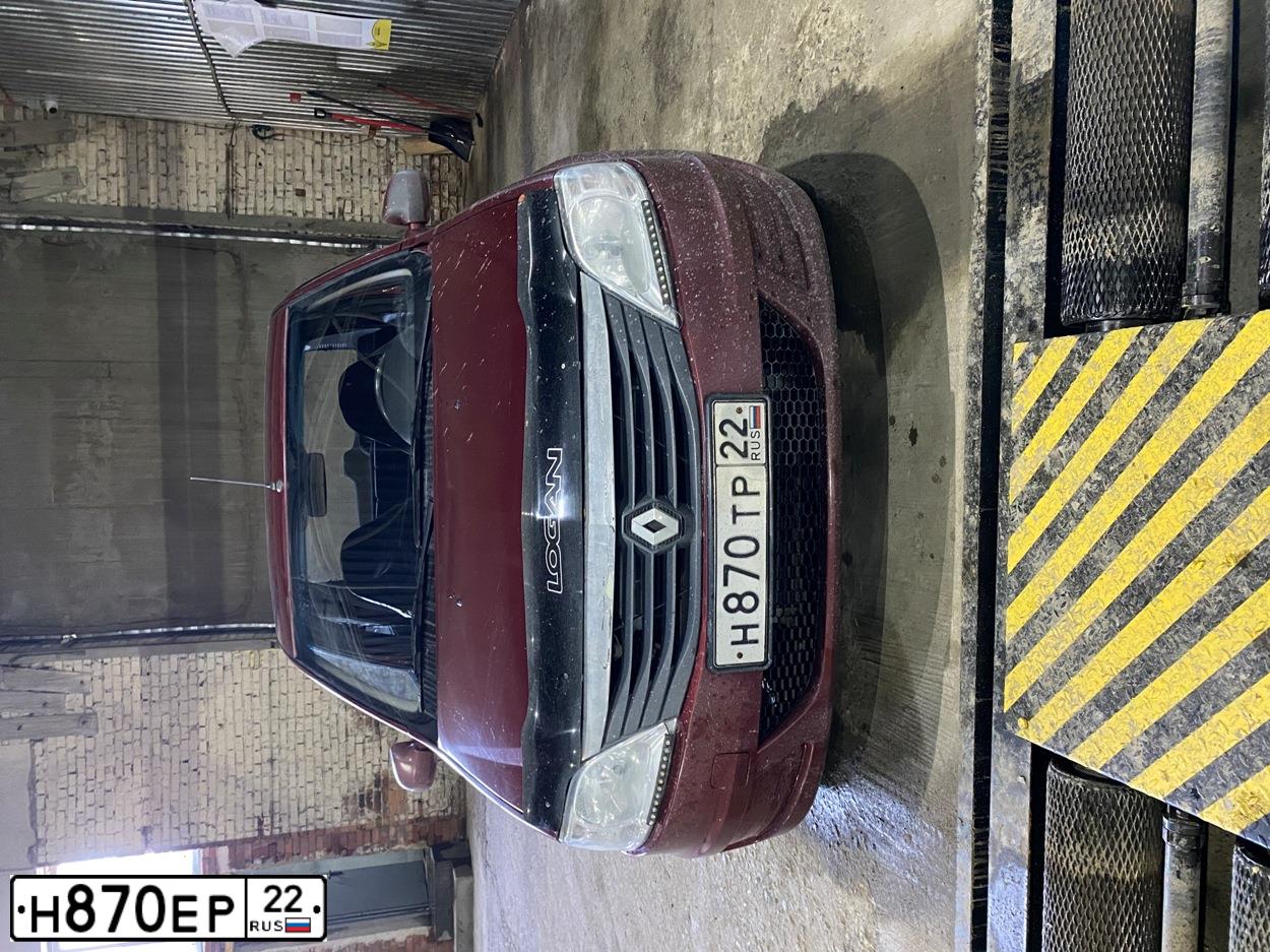 Фото автомобиля RENAULT LOGAN, 2012 — госномер Х075АР154