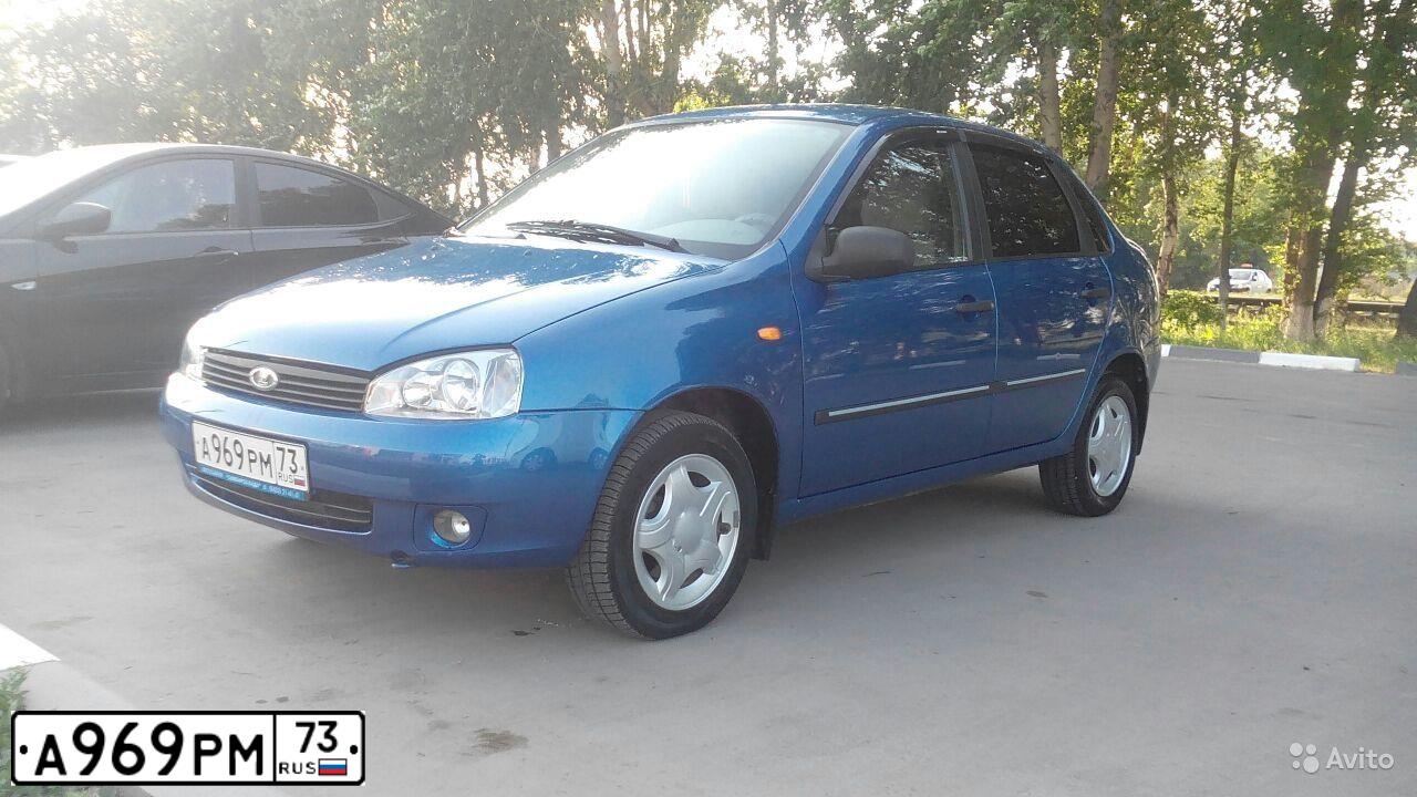 Фото автомобиля LADA 1118 KALINA, 2008 — госномер А969РМ73. Цвет: СИНИЙ ЯРКИЙ
