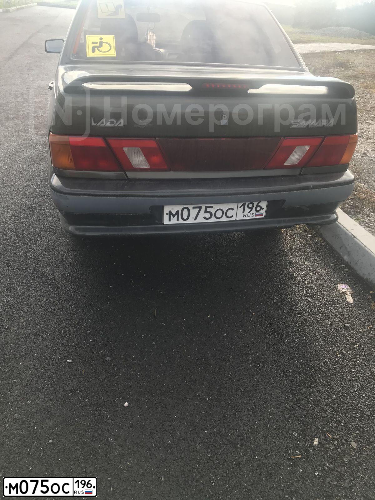 Фото автомобиля LADA 2115, 2004 — госномер С724УА196. Цвет: ТЕМНО ЗЕЛЕНЫЙ