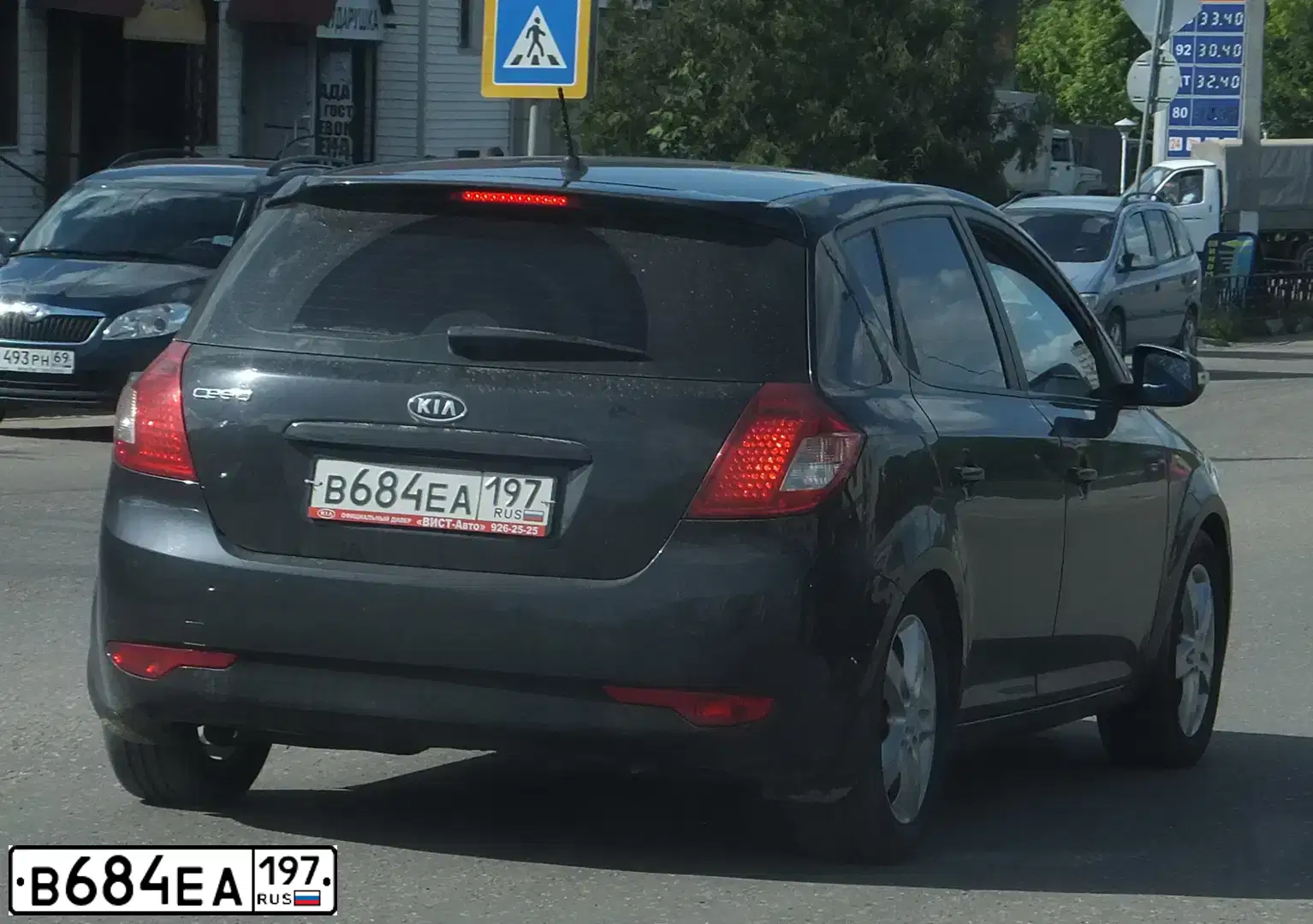 Фото автомобиля KIA CEED, 2010 — госномер Е991ТР76