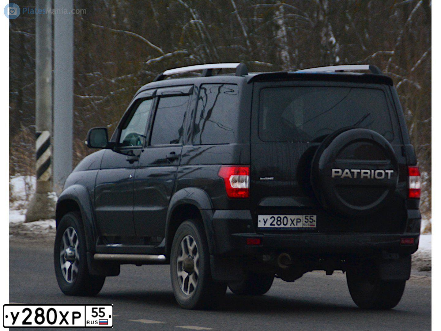 Фото автомобиля UAZ 3163 PATRIOT, 2019 — госномер Н188ВХ797. Цвет: ЧЕРНЫЙ МЕТАЛЛИК