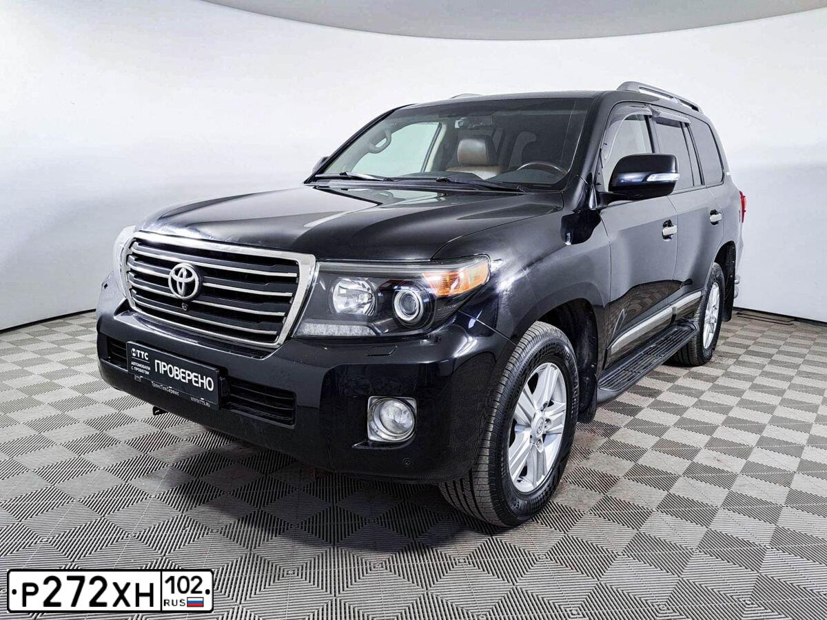 Фото автомобиля TOYOTA LANDCRUISER 200, 2014 — госномер М111НА702. Цвет: ЧЕРНЫЙ