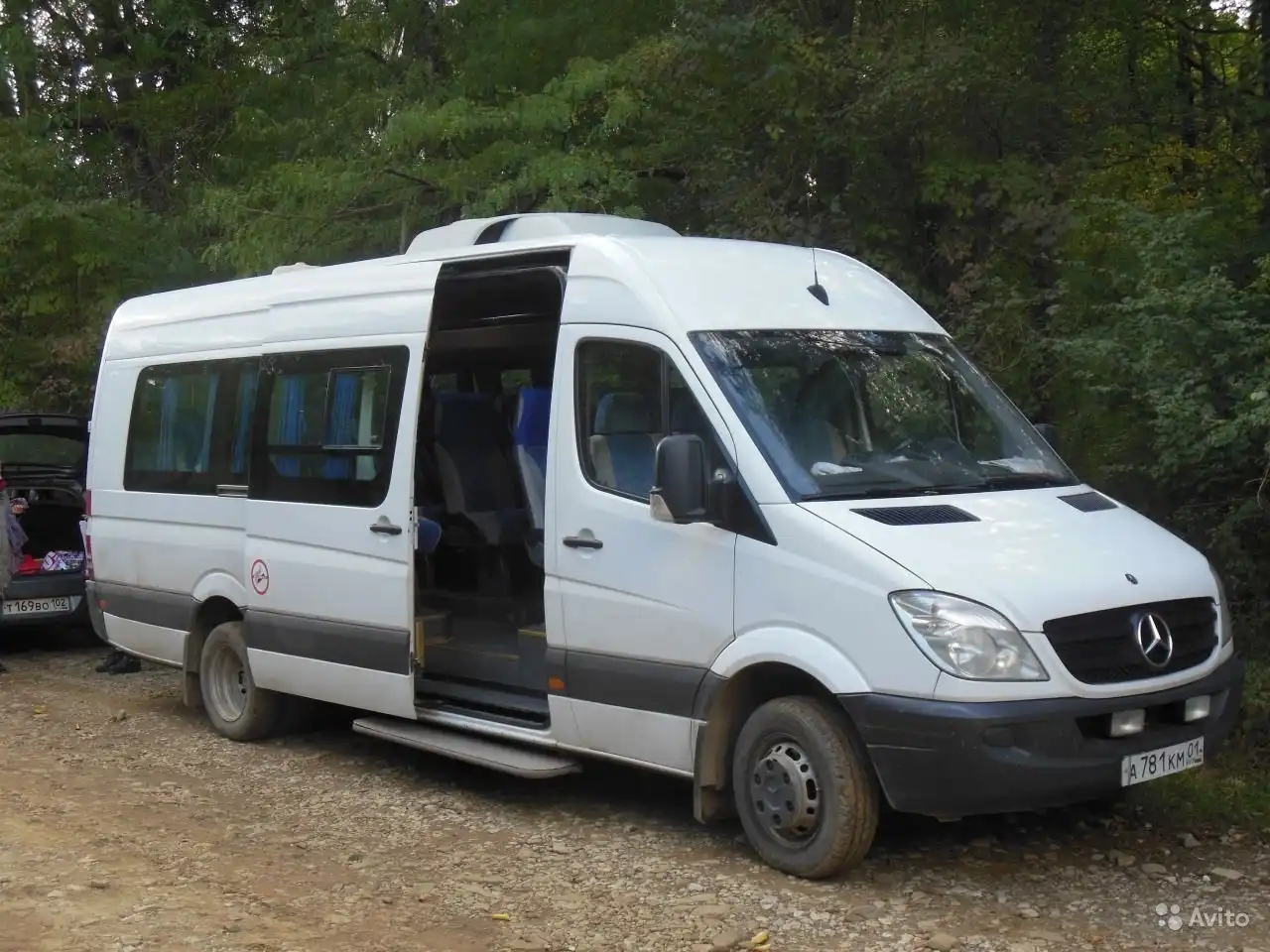 Фото автомобиля MERCEDES SPRINTER, 2011 — госномер К828СР186. Цвет: Белый