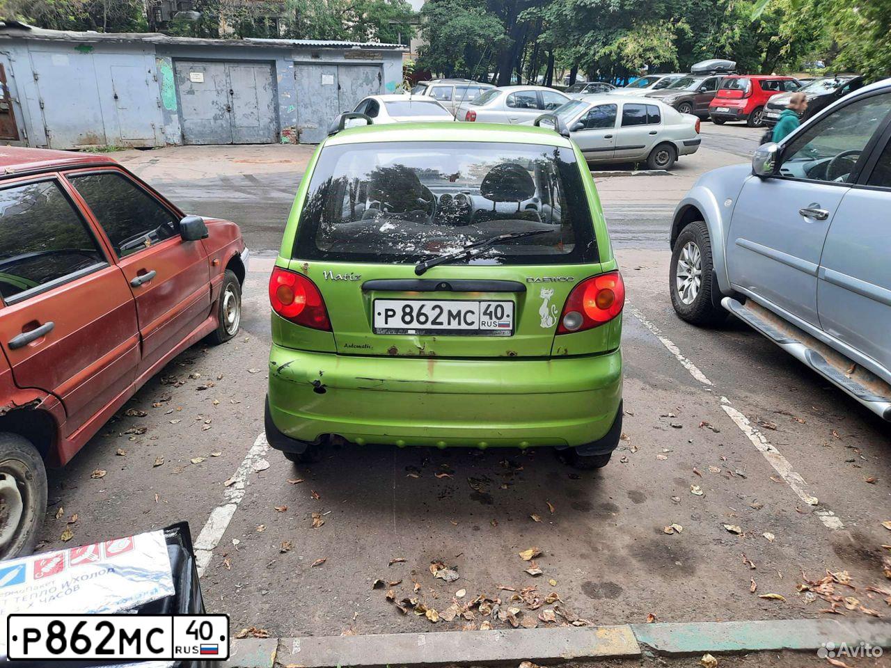 Фото автомобиля DAEWOO MATIZ, 2005 — госномер Е997ЕТ550. Цвет: САЛАТОВЫЙ