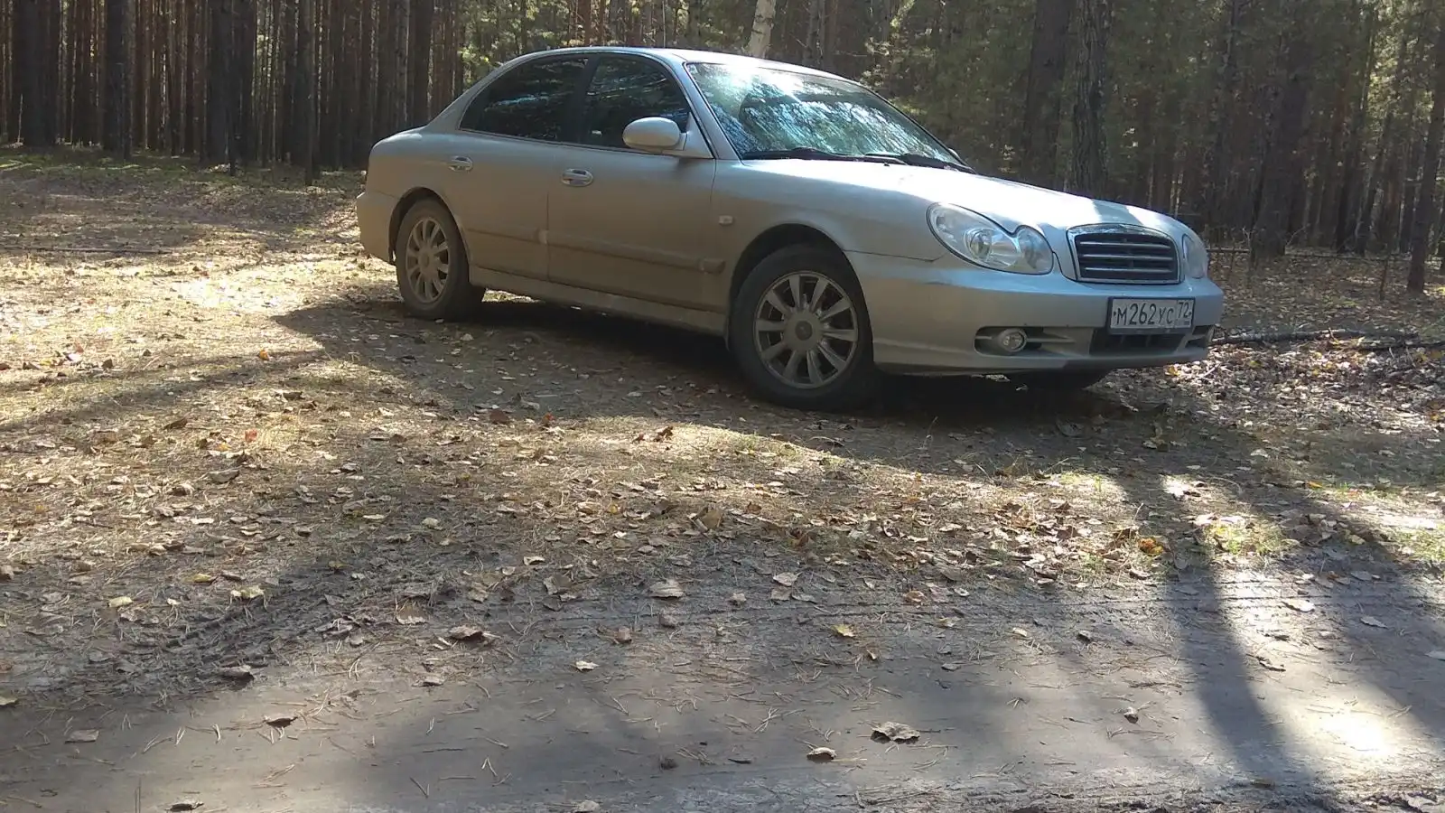 Фото автомобиля TAGAZ Z SONATA, 2005 — госномер М262УС72. Цвет: СЕРЕБРИСТЫЙ