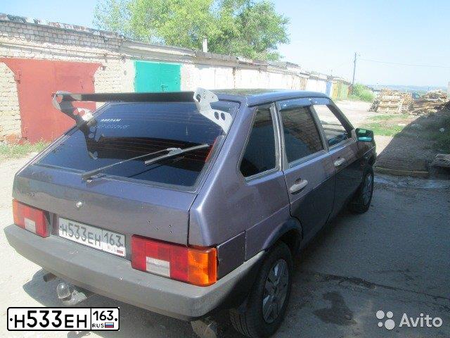 Фото автомобиля LADA 2109 SAMARA, 2001 — госномер Е616НК73. Цвет: ФИОЛЕТОВЫЙ ТЕМНЫЙ
