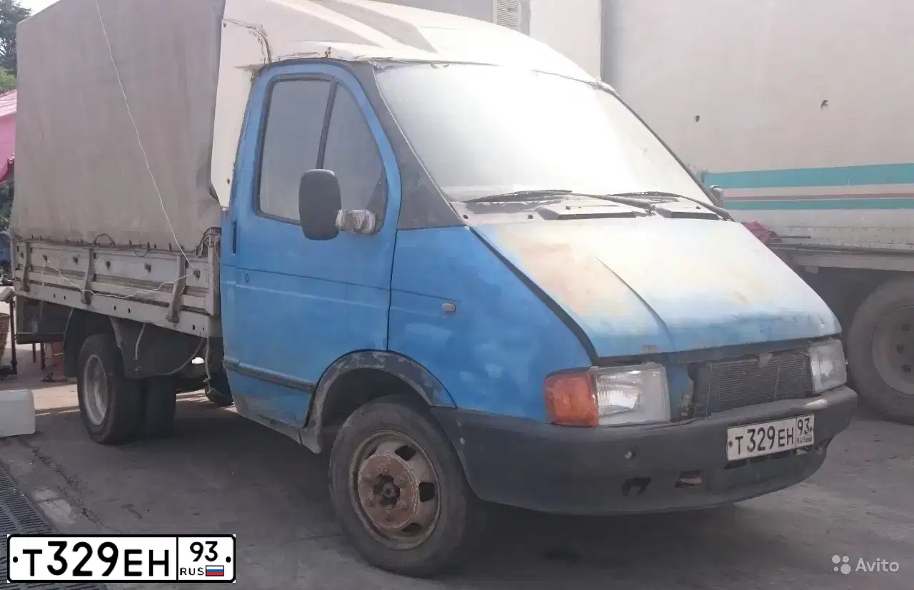 Фото автомобиля GAZ 3302 GAZEL, 1996 — госномер У577ХТ123. Цвет: синий