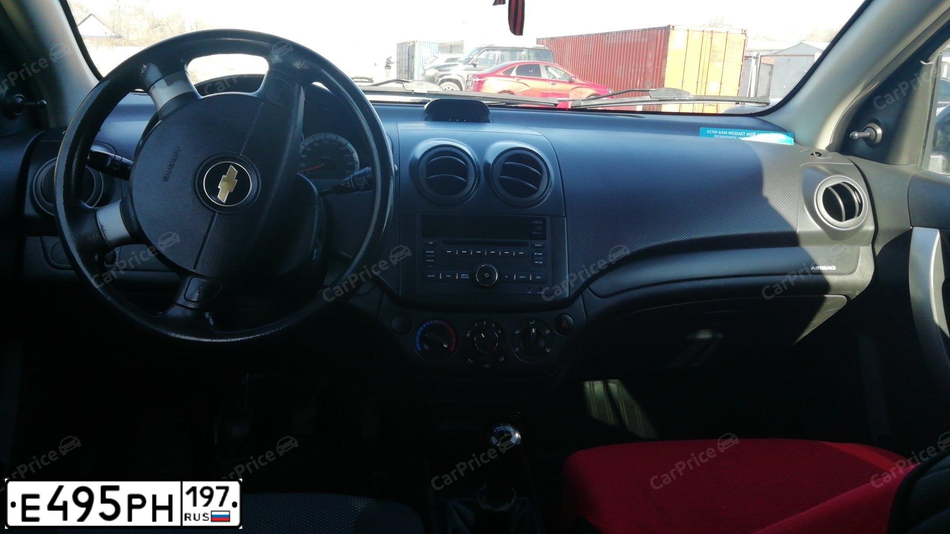 Фото автомобиля CHEVROLET AVEO, 2011 — госномер Е119ВВ763. Цвет: ЧЕРНЫЙ