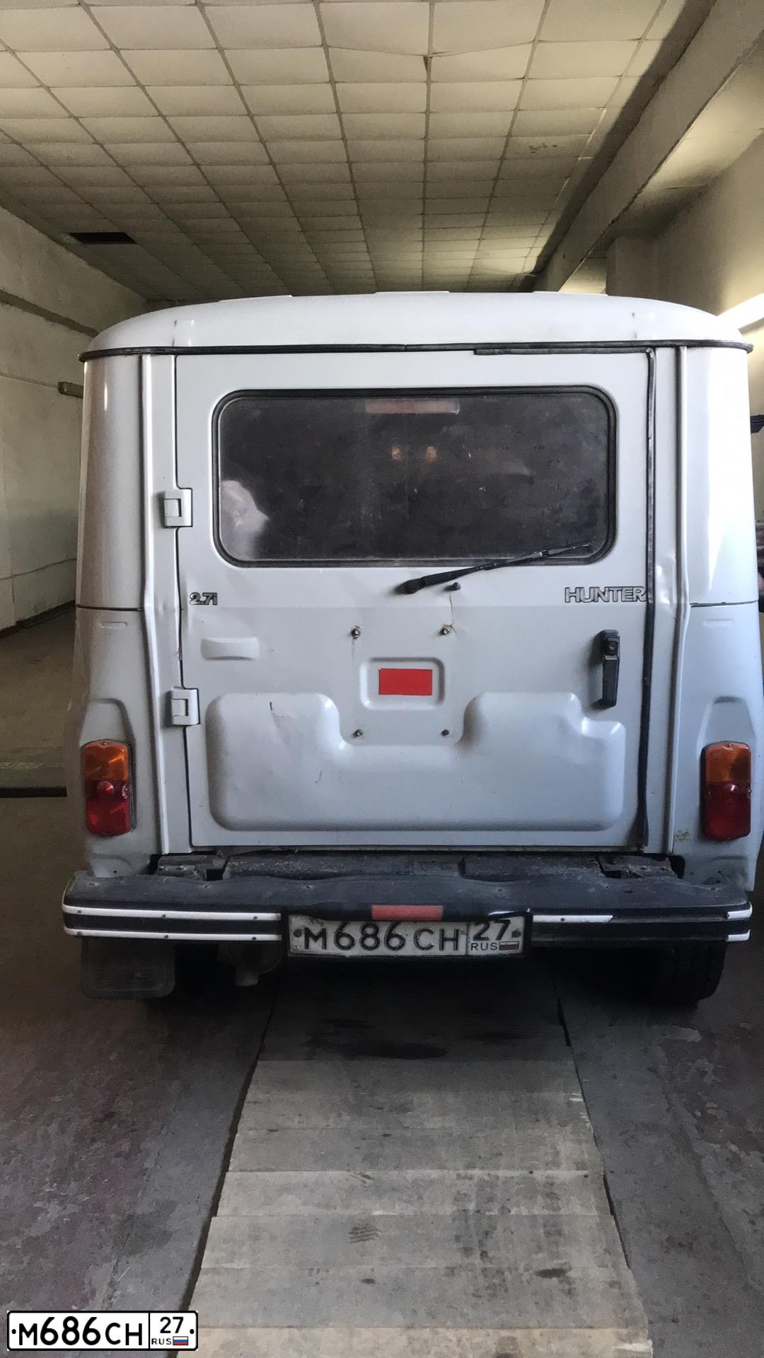 Фото автомобиля UAZ 3151 / HUNTER, 2008 — госномер С076КК102. Цвет: АВАНТЮРИН-МЕТАЛЛИК