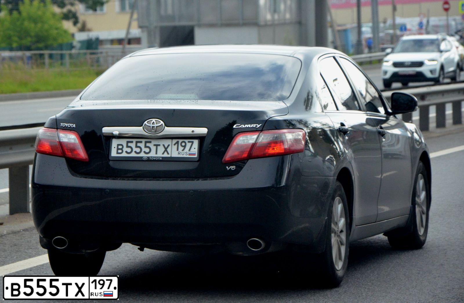 Фото автомобиля TOYOTA CAMRY, 2011 — госномер М256ХН797. Цвет: ЧЕРНЫЙ