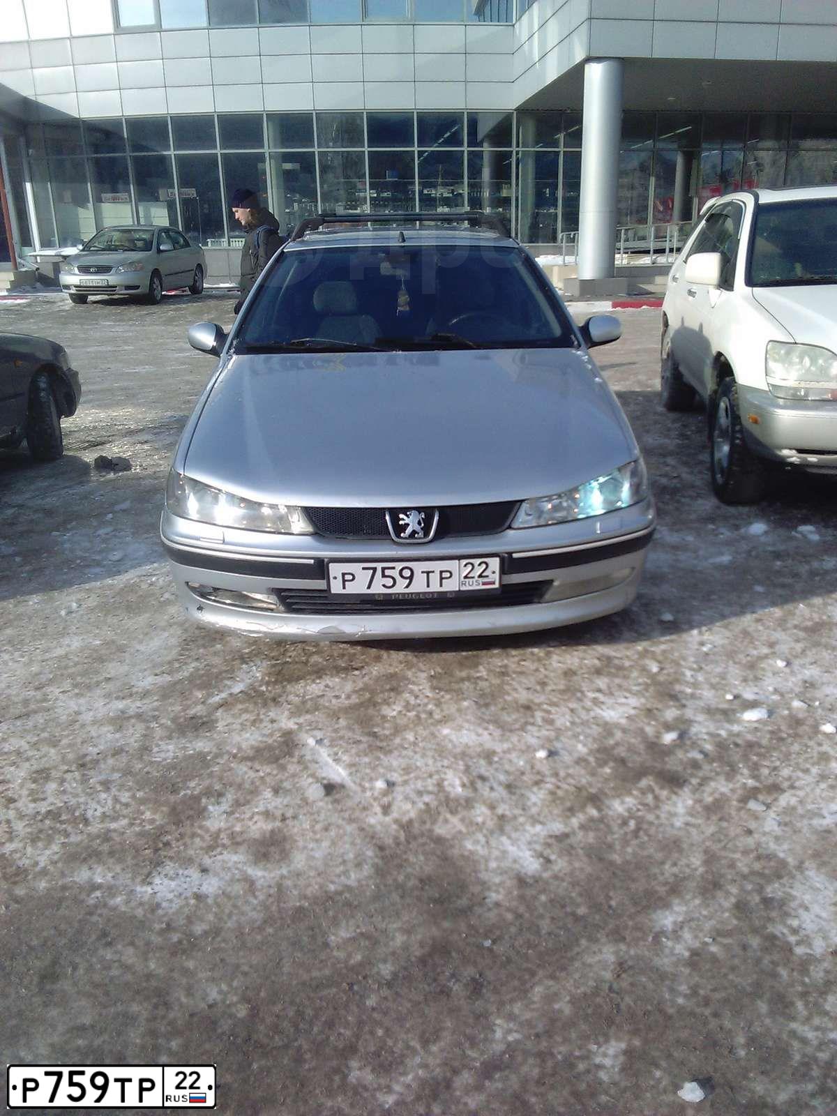 Фото автомобиля PEUGEOT T 406, 2002 — госномер М131РМ154. Цвет: СЕРЕБРИСТЫЙ
