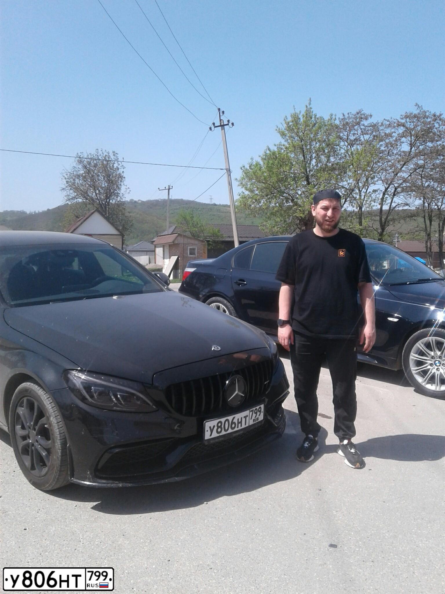 Фото автомобиля MERCEDES-BENZ C-CLASS, 2014 — госномер В788ВР95. Цвет: ЧЕРНЫЙ
