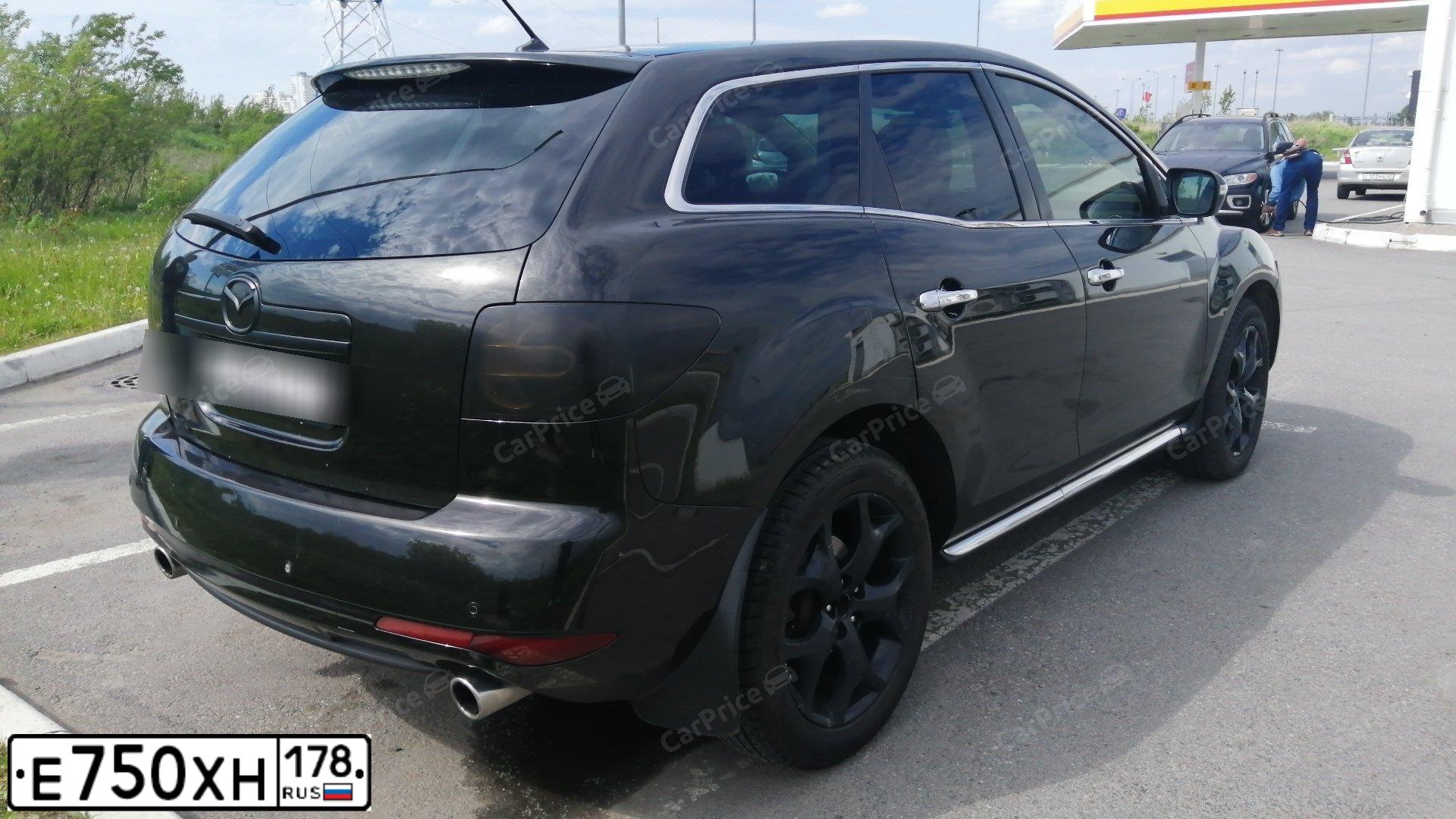 Фото автомобиля MAZDA CX-7, 2010 — госномер С178МВ797. Цвет: ЧЕРНЫЙ