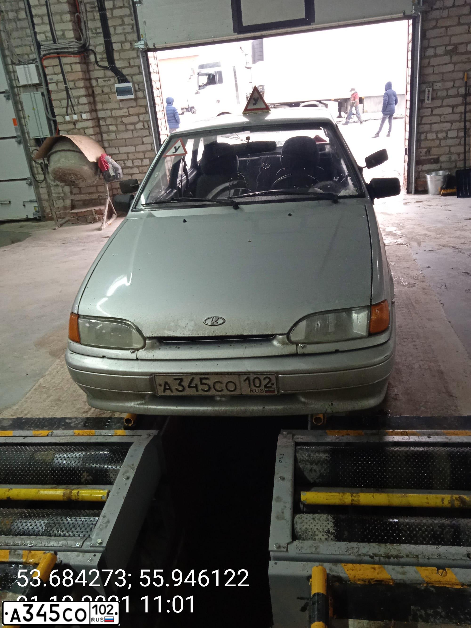 Фото автомобиля LADA 2114 SAMARA, 2008 — госномер А345СО102. Цвет: СВЕТЛО-СЕРЕБРИСТЫЙ МЕТАЛЛ