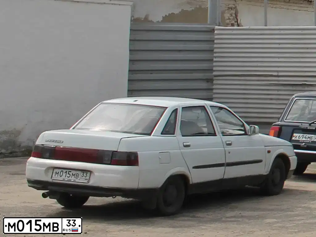 Фото автомобиля VAZ ВАЗ 2110, 1998 — госномер Н540СХ33. Цвет: БЕЛЫЙ