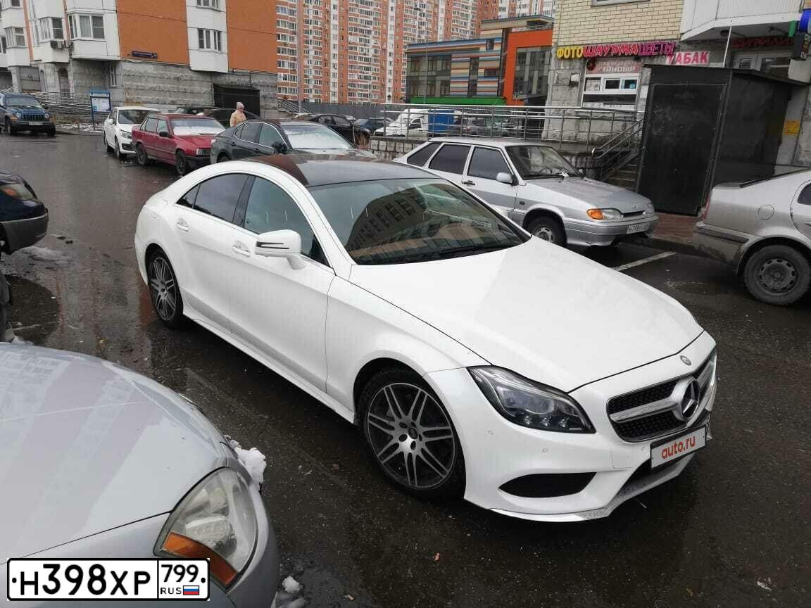 Фото автомобиля MERCEDES-BENZ CLS400, 2015 — госномер В392ВЕ06