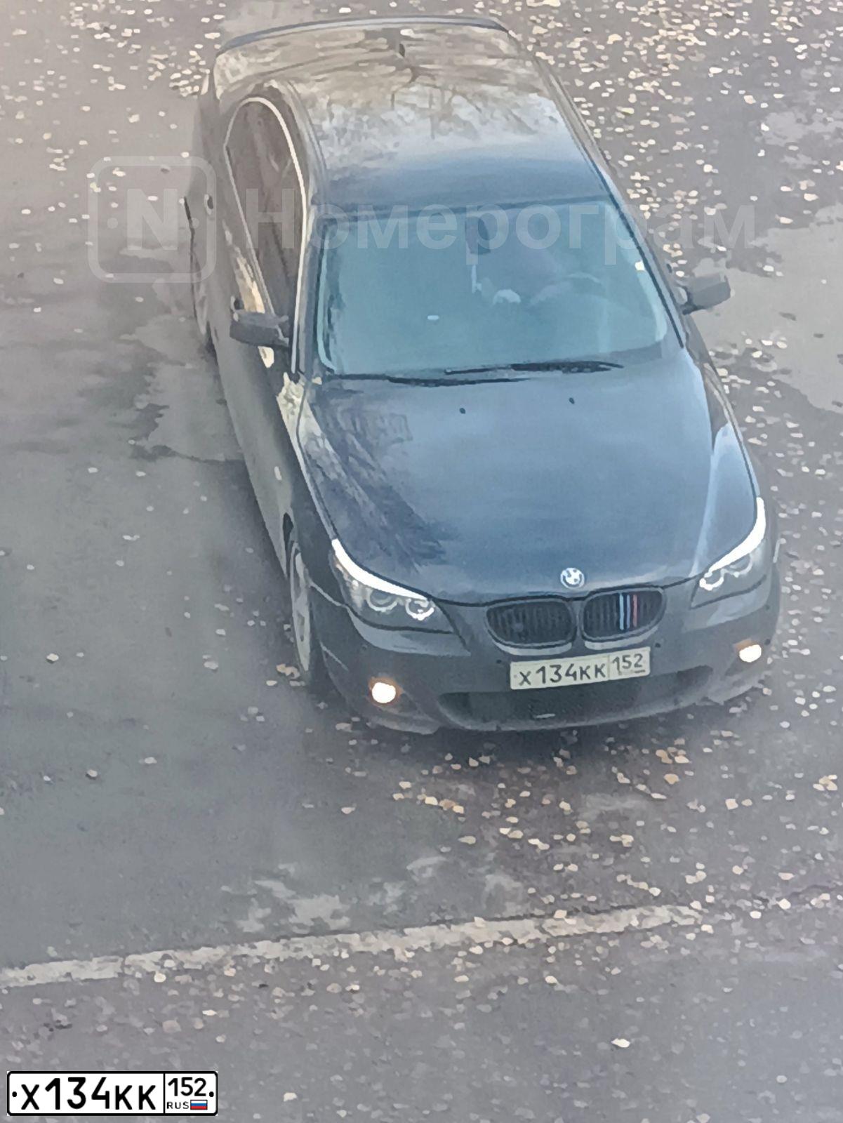 Фото автомобиля BMW SERIE 5, 2008 — госномер Т778ЕЕ58. Цвет: синий