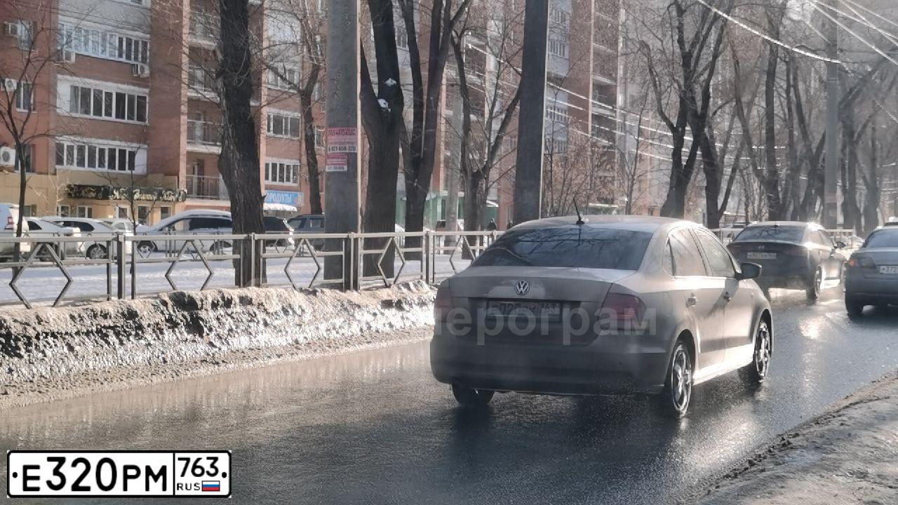 Фото автомобиля LADA 2110, 2004 — госномер К641РС763. Цвет: СЕРЕБРИСТО-ЖЕЛТЫЙ