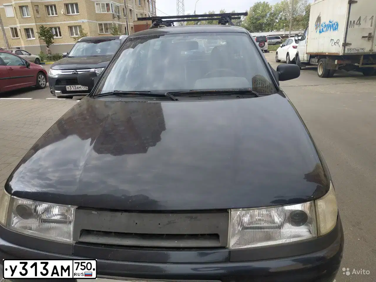 Фото автомобиля MITSUBISHI OUTLANDER, 2014 — госномер У313АМ750. Цвет: Серый