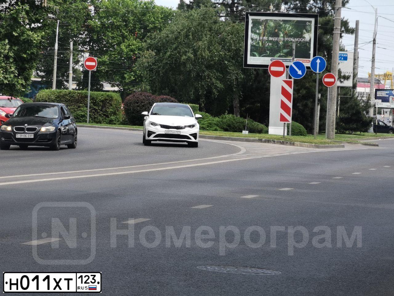 Фото автомобиля KIA OPTIMA, 2018 — госномер С312КЕ193. Цвет: Белый