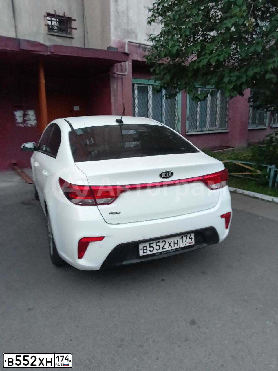 Фото автомобиля KIA RIO, 2017 — госномер К086СХ702