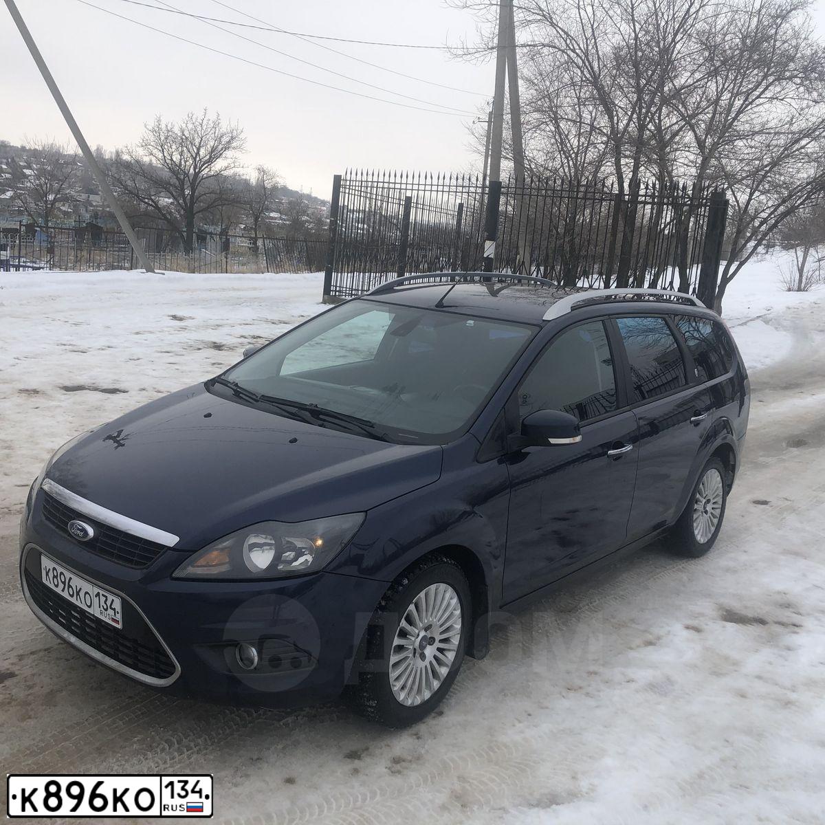 Фото автомобиля FORD FOCUS, 2009 — госномер К896КО134. Цвет: СИНИЙ ТЕМНЫЙ