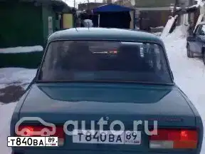 Фото автомобиля LADA 2107, 2003 — госномер Т840ВА89. Цвет: СЕРО-СИНИЙ
