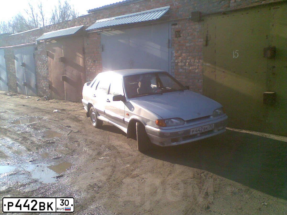 Фото автомобиля LADA 2115 SAMARA, 2004 — госномер К591НР30. Цвет: СЕРЕБРИСТО-ЖЕЛТЫЙ