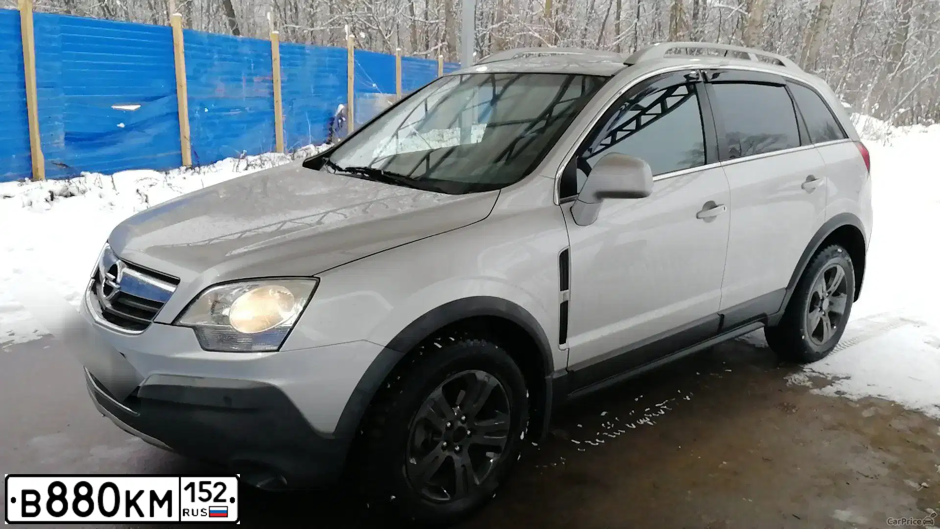 Фото автомобиля OPEL ANTARA, 2007 — госномер А120УС43. Цвет: СЕРЕБРИСТЫЙ