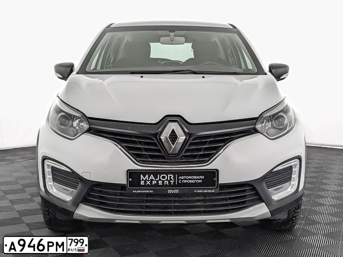 Фото автомобиля RENAULT KAPTUR, 2019 — госномер А946РМ799. Цвет: БЕЛЫЙ