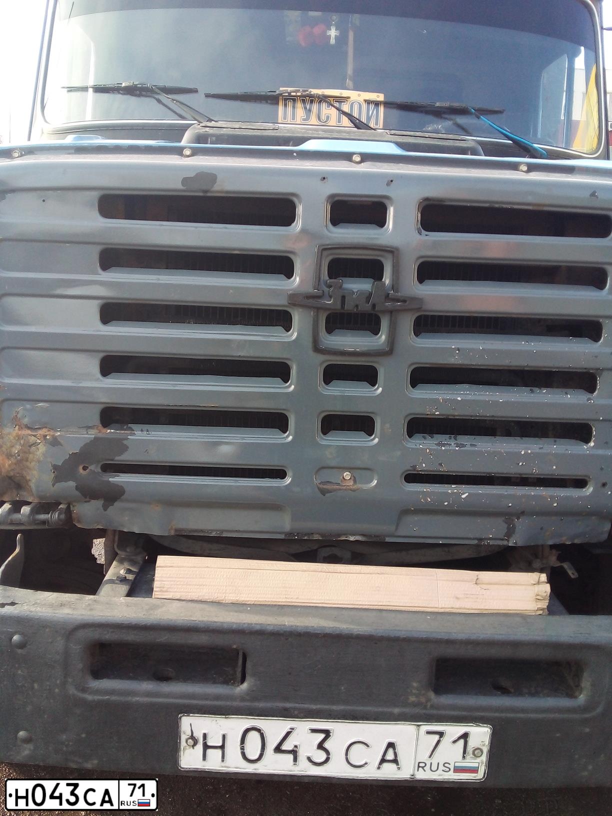 Фото автомобиля ZIL L 433112 4X2 CHASSIS, 2003 — госномер Е393ОО197. Цвет: синий