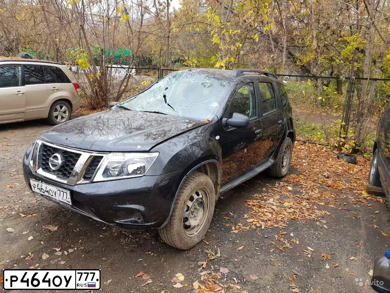 Фото автомобиля NISSAN TERRANO, 2015 — госномер О698КС180. Цвет: ЧЕРНЫЙ