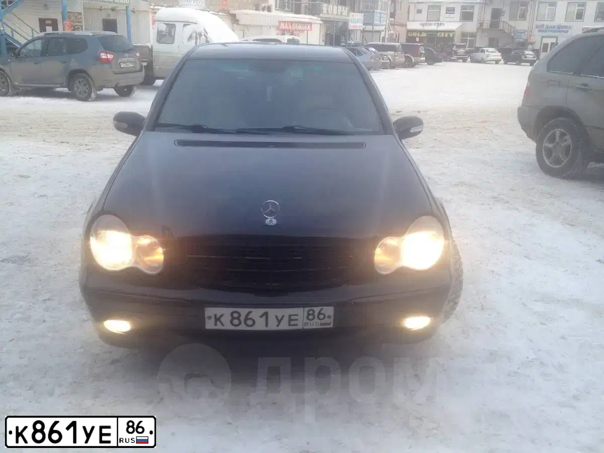 Фото автомобиля MERCEDES-BENZ C-CLASS, 2001 — госномер А934ВК172. Цвет: ЧЕРНЫЙ