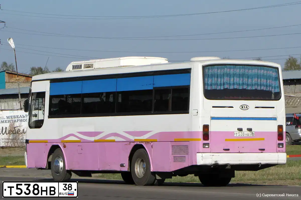 Фото автомобиля KIA A COSMOS, 2000 — госномер Т538НВ38