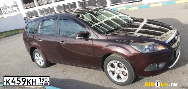 Фото автомобиля FORD FOCUS, 2010 — госномер А399КН155. Цвет: ФИОЛЕТОВЫЙ
